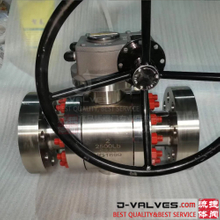 Forged Mounting Trunnion Ball Valve 